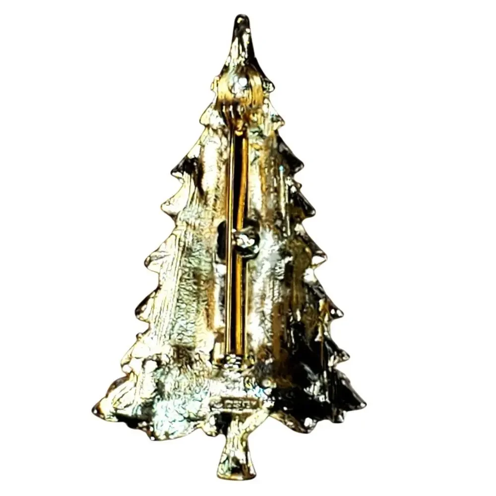 Disney Hidden Mickey Christmas Tree Brooch Pin 2.5